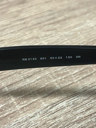 Gafas de sol Ray-Ban wayfarer negras