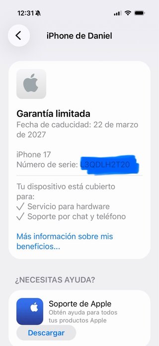 iPhone 17 256GB Azul
