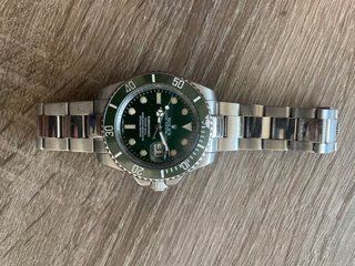 Rolex Submariner Ghiera Verde Acciaio