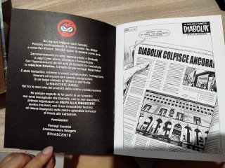 Fumetto Diabolik "Colpo alla Rinascente"