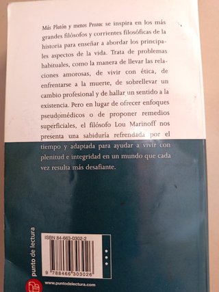 Más Platón y menos Prozac