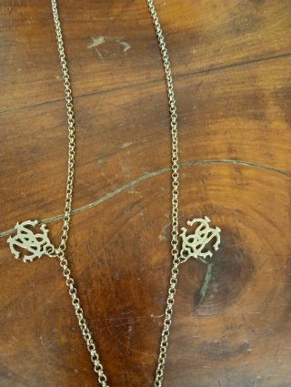 Collana Roberto Cavalli donna metallo.