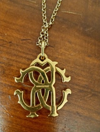 Collana Roberto Cavalli donna metallo.