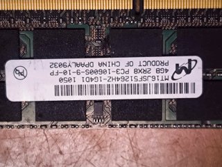 3x 4GB DDR3 SODIMM Kingston RAM para portátil