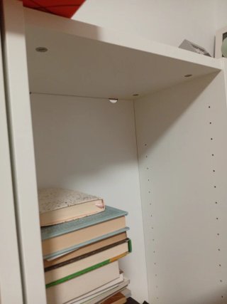 1-2 Librerías Billy blancas impecables ya montadas