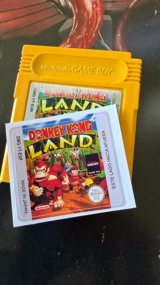 Cartuccia del gioco Donkey Kong Land per Game Boy DMG-YT-EUR ORIGINALE