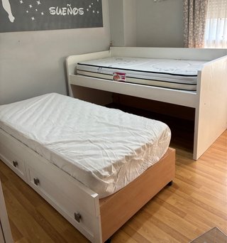 Cama nido con 2 cajones grandes