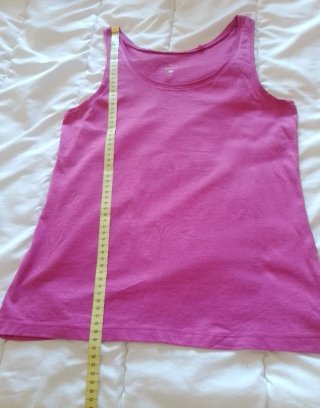 Camiseta tirantes rosa The Basics M