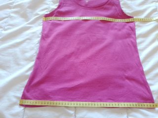 Camiseta tirantes rosa The Basics M