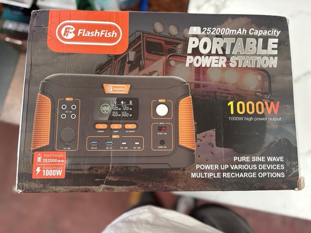 FlashFish J1000plus 252000mAh 1000W