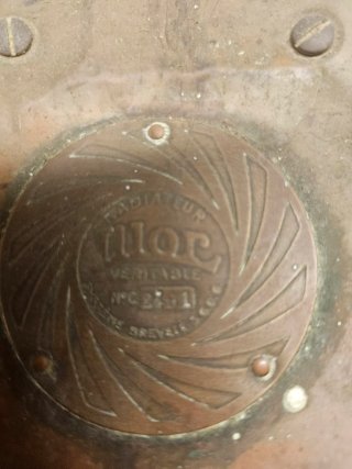 Radiador Estufa Cobre Francés 1940