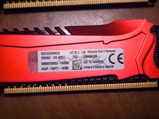 4x DDR3 4GB RAM Modules