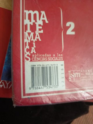 Matemáticas aplicadas a las ciencias sociales. ...