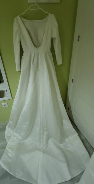 Traje de Novia Blanco Manga Larga