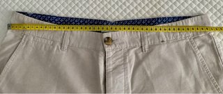 Bermuda hombre beige talla S