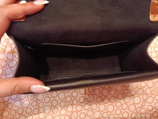 Bolso Michael Kors Negro y Dorado
