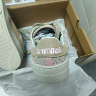 Zapatillas Brambas Beige y Rosa