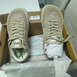 Zapatillas Brambas Beige y Rosa