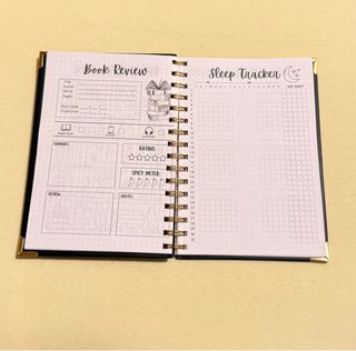 Bullet Journal mit 12 Buntstiften – Neu
