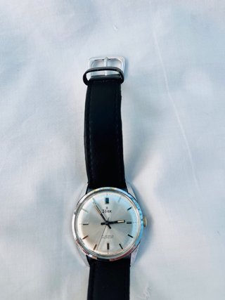 Reloj Edox Hombre Negro/Plateado