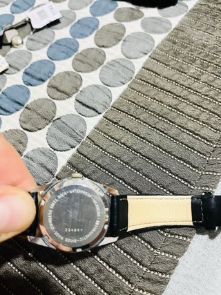 Reloj Edox Hombre Negro/Plateado