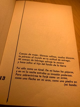 20 poemas de amor y una canción desesperada