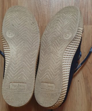 Zapatillas Pepe Jeans Azul Marino y Beige