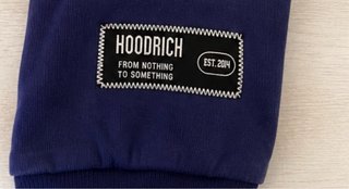 Sudadera Hoodrich Azul Talla M