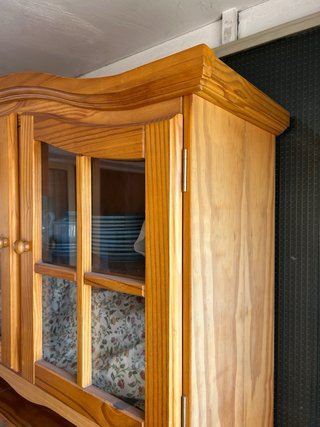 Mobile Cucina in Legno e Vetro