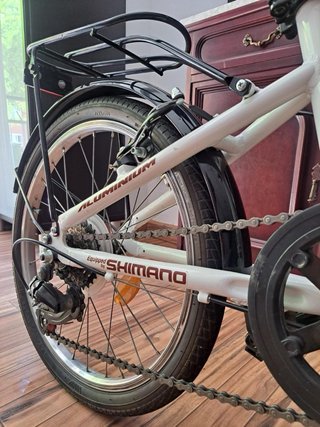 Bicicleta Moma First Class 20 Blanca