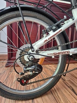 Bicicleta Moma First Class 20 Blanca