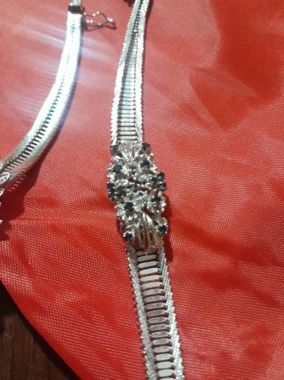 2 bracciali vintage argento