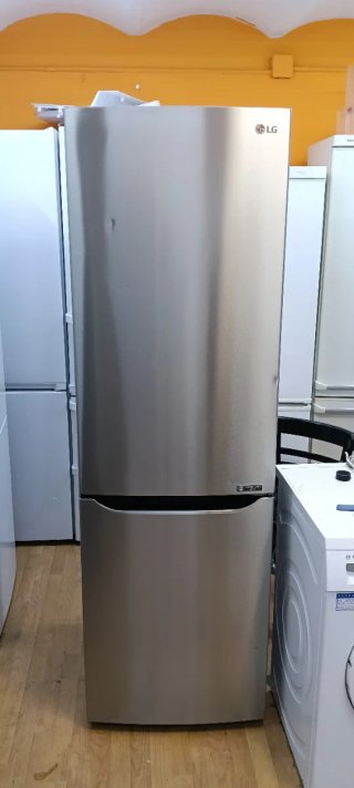 Nevera combi LG Acero Inoxidable 190X60X65CM