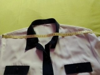 Blusa Vintage Manga Corta