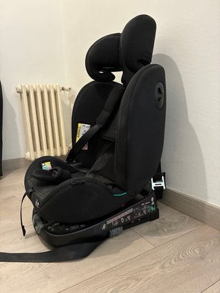 Silla coche Isofix 0-12 años Negra