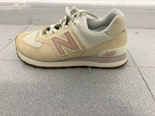 Zapatillas New Balance Beige/Rosa Talla 36