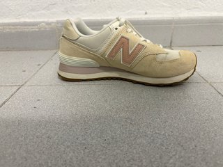 Zapatillas New Balance Beige/Rosa Talla 36