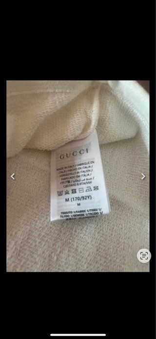 Sudadera Gucci Crop Top Blanco Morado