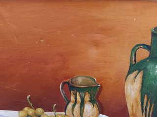 Pintura Antigua Bodegón F. Bou 1973