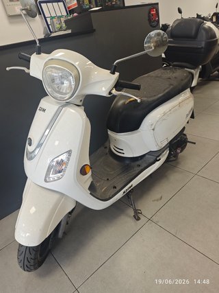 Despiece Scooter SYM Blanco