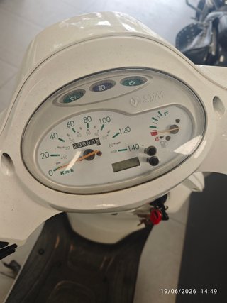 Despiece Scooter SYM Blanco