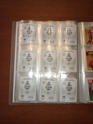 Cromos Los Ídolos de LA ROJA Carrefour 2022