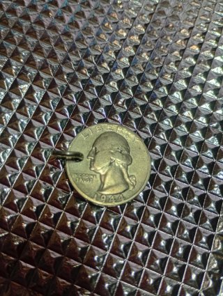 Llavero Moneda 1944 Plata