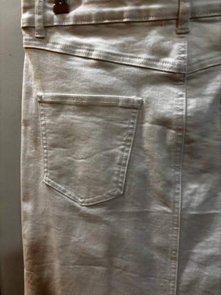 Falda vaquera blanca Talla 42