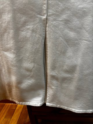 Falda vaquera blanca Talla 42