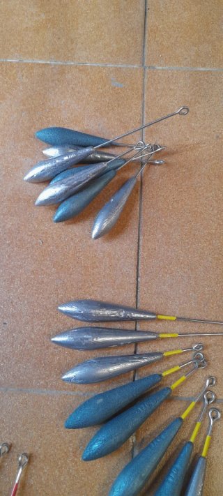 Plomos de pesca surf casting