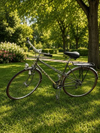 Bicicleta clásica G.A.C. de paseo 28” vintage