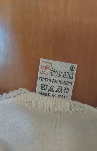 Canotta Intima Filoscozia Pizzo Taglia 4