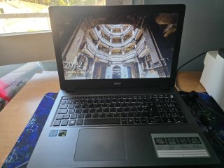 Ordenador portátil Acer negro