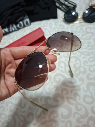 Gafas de sol Guess Aviador Doradas Marrones
